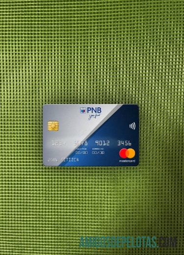 Banco Nacional das Filipinas (PNB) Mastercard Photolook Front exemplo